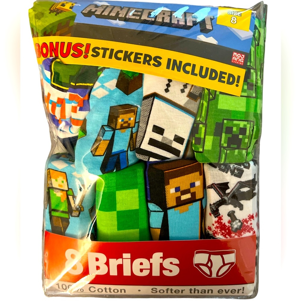 Minecraft Kids Briefs